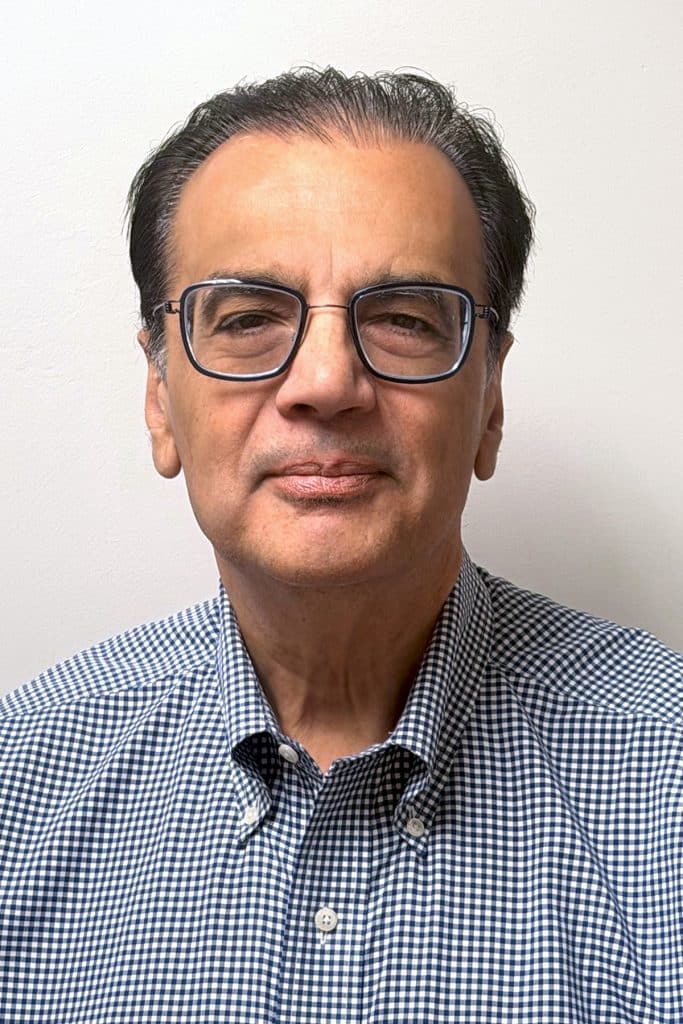 A portrait of Dr. Anil Dhuna for Iowa Neurology & Sleep Clinic across Iowa.